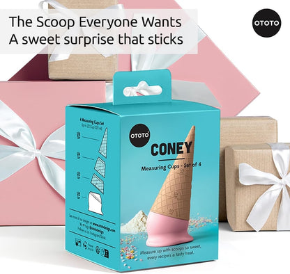 🍦Ice Cream Measuring Cups Set –Cute Measuring Cups
