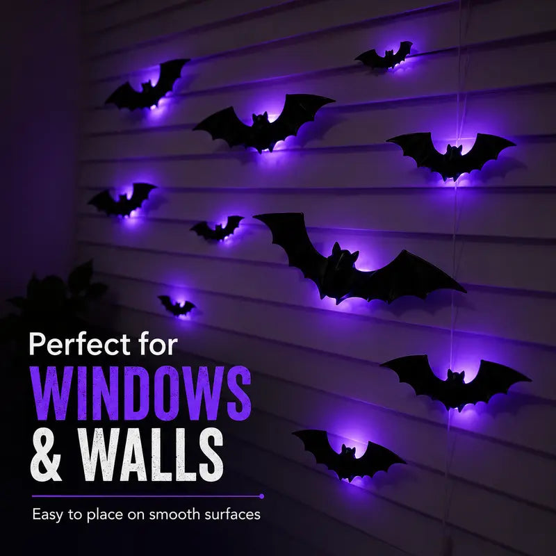 3D Bat Light LED Decorations