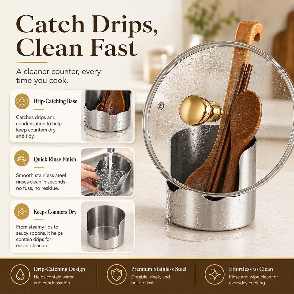 Organizador de utensilios de cocina multifuncional