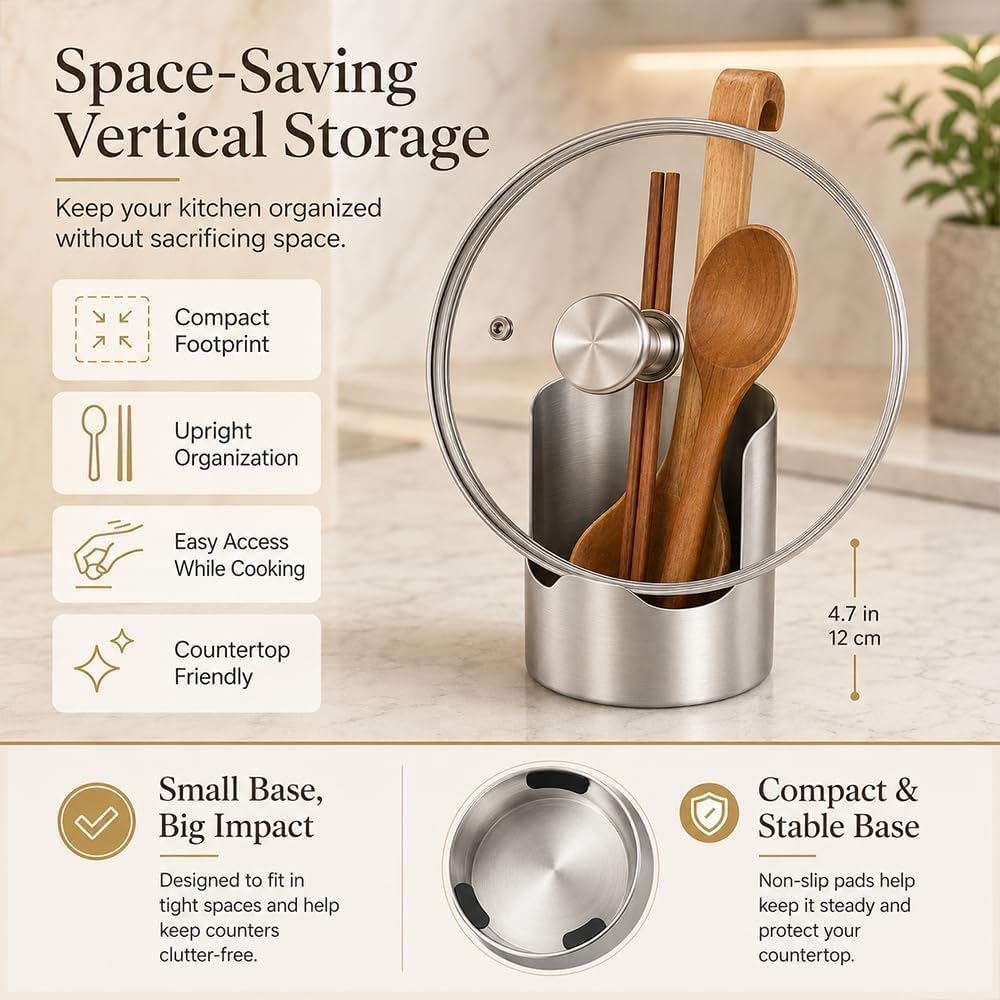Organizador de utensilios de cocina multifuncional