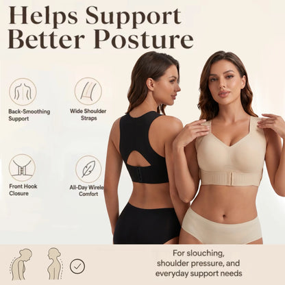 iBraStar Wireless Mesh Support Bra – Removable Pads