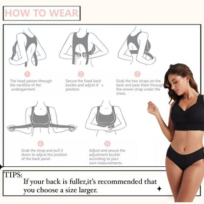 iBraStar Wireless Mesh Support Bra – Removable Pads