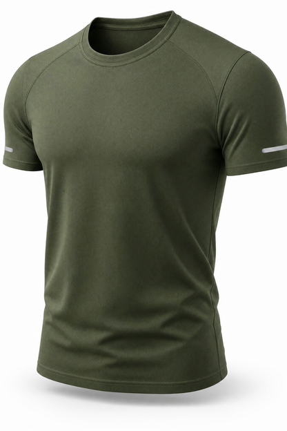 Men's Muscle-Fit Quick-Dry Training Tee