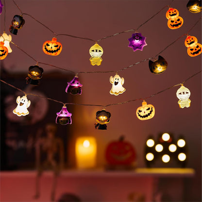 Halloween String Lights, 10FT 20 LED Halloween Fairy Lights Decor