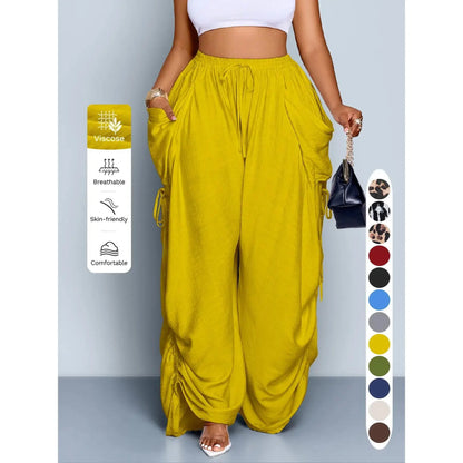 Women's Casual Loose-Fit Wide Leg Pants