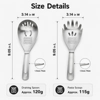 Buy 1 Set(Pasta spoon+Cooking spoon)