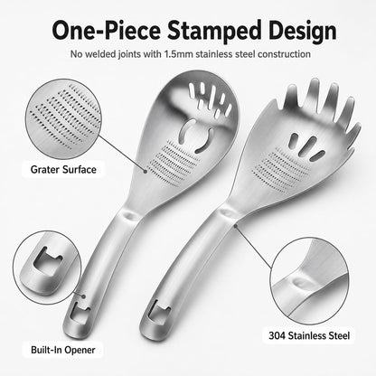 5-in-1 Multifunctional Spoon, 304 Stainless Steel