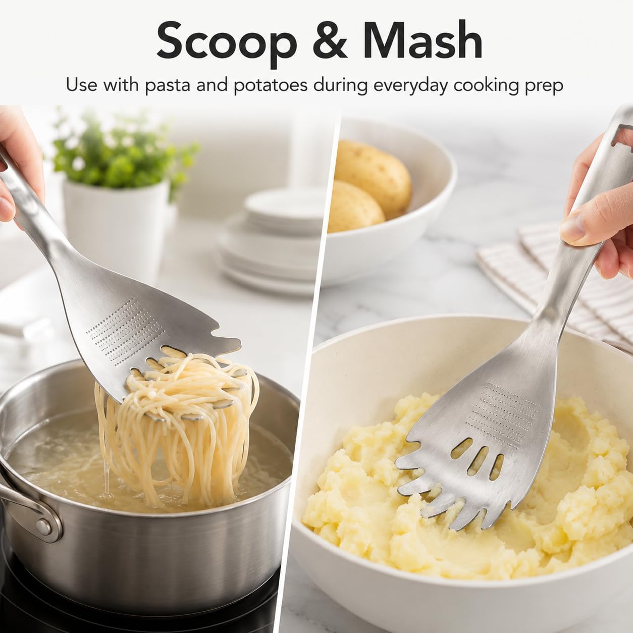5-in-1 Multifunctional Spoon, 304 Stainless Steel