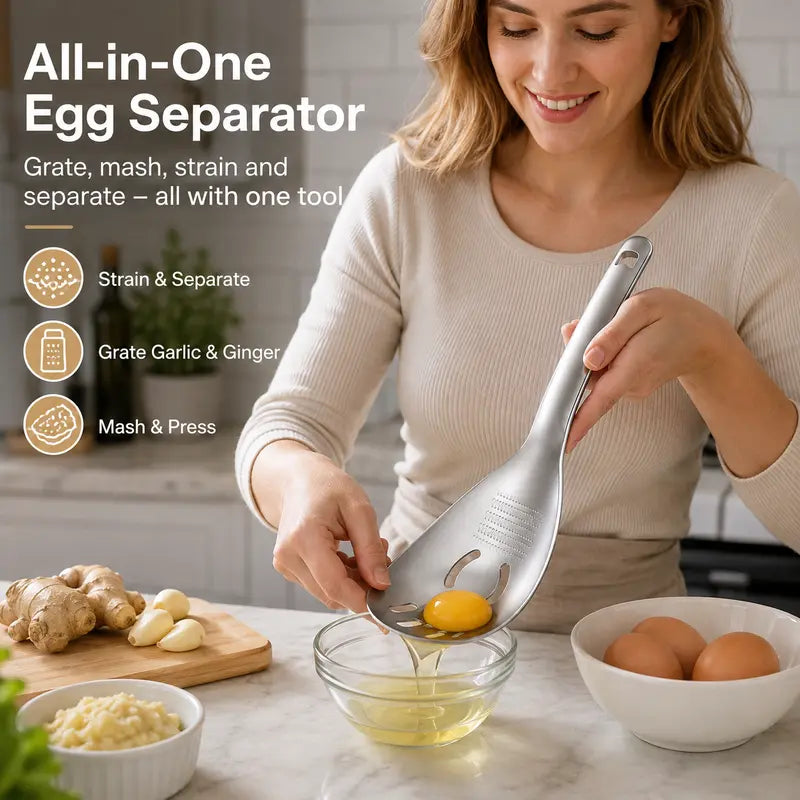 5-in-1 Multifunctional Spoon, 304 Stainless Steel
