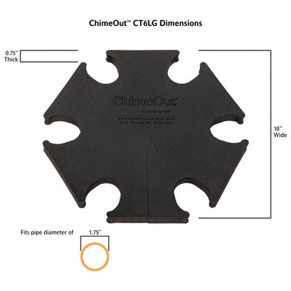 Large Wind Chime Silencer & Storm Protector
