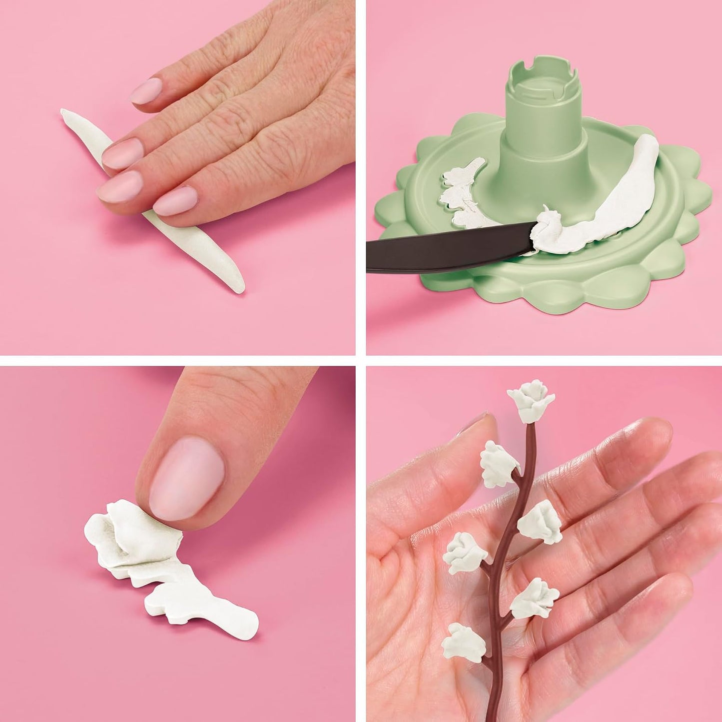 🌸 Beginner-Friendly Clay Bloom Maker Set