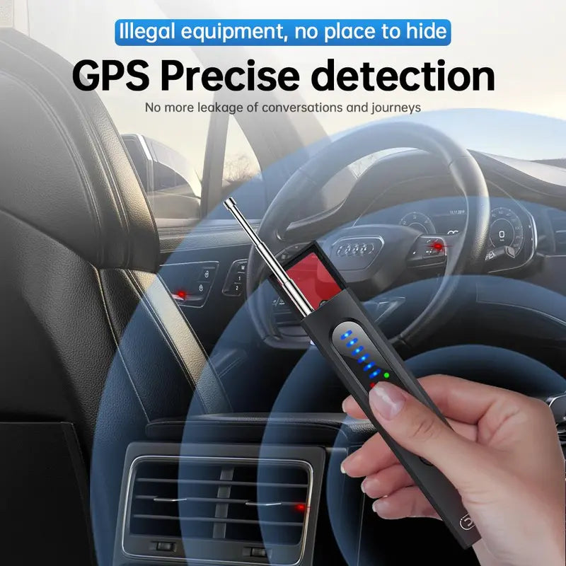 Hidden Camera Detectors, GPS Tracker Detector with 5 Sensitivity Levels and Professional Modes