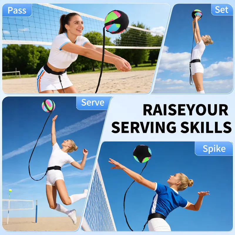 Volleyball Rebounder Training Set