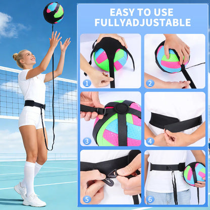 Volleyball Rebounder Training Set