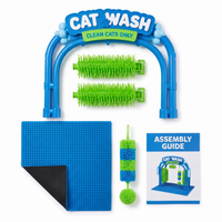 Self-Grooming Brush Station for Cats & Small Dogs