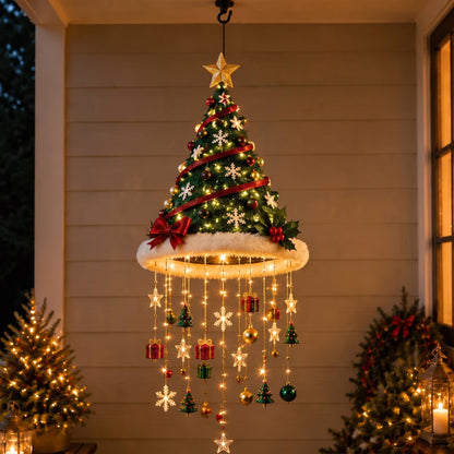 Lighted Christmas Hat Hanging Decoration