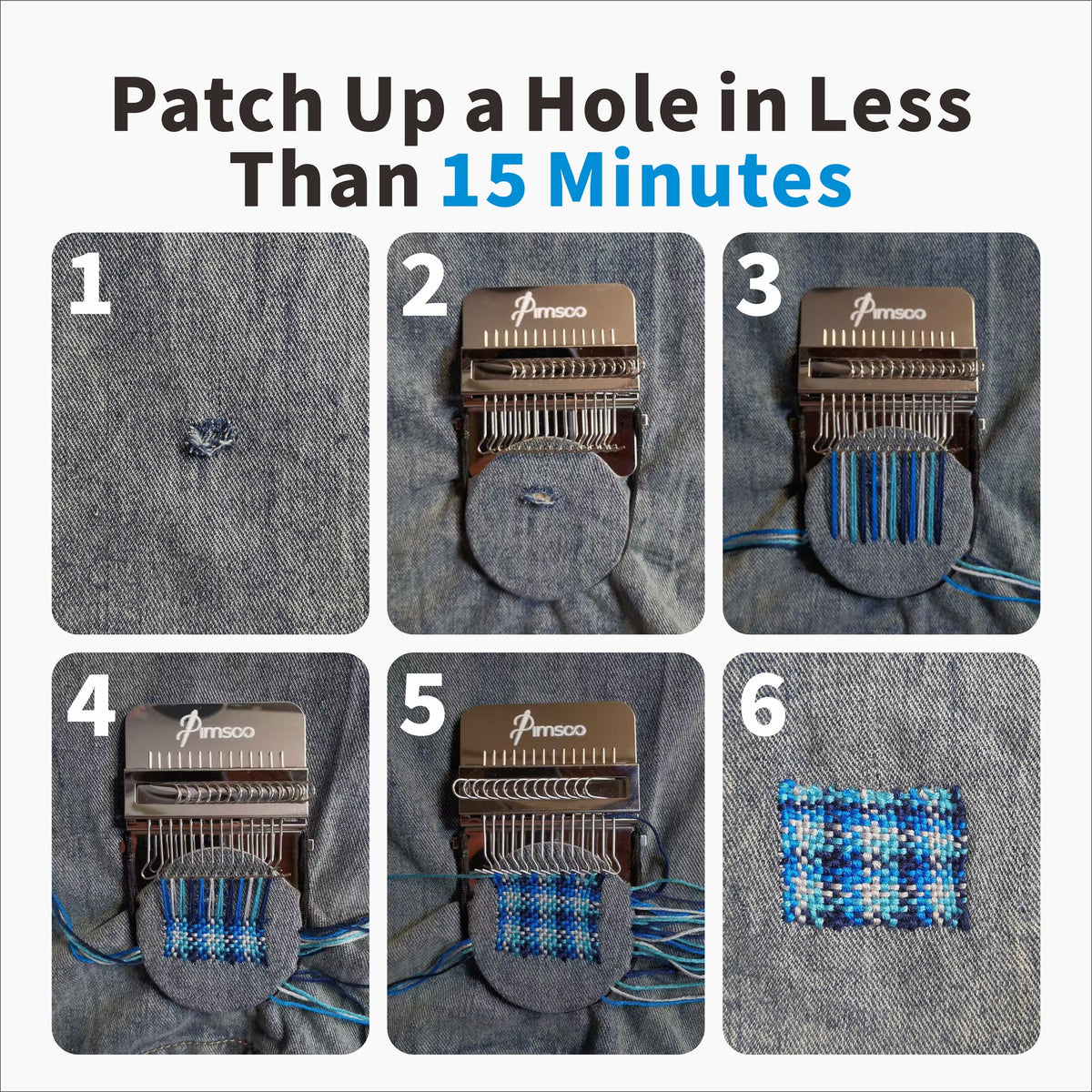 14-Hook Visible Mending Loom Kit