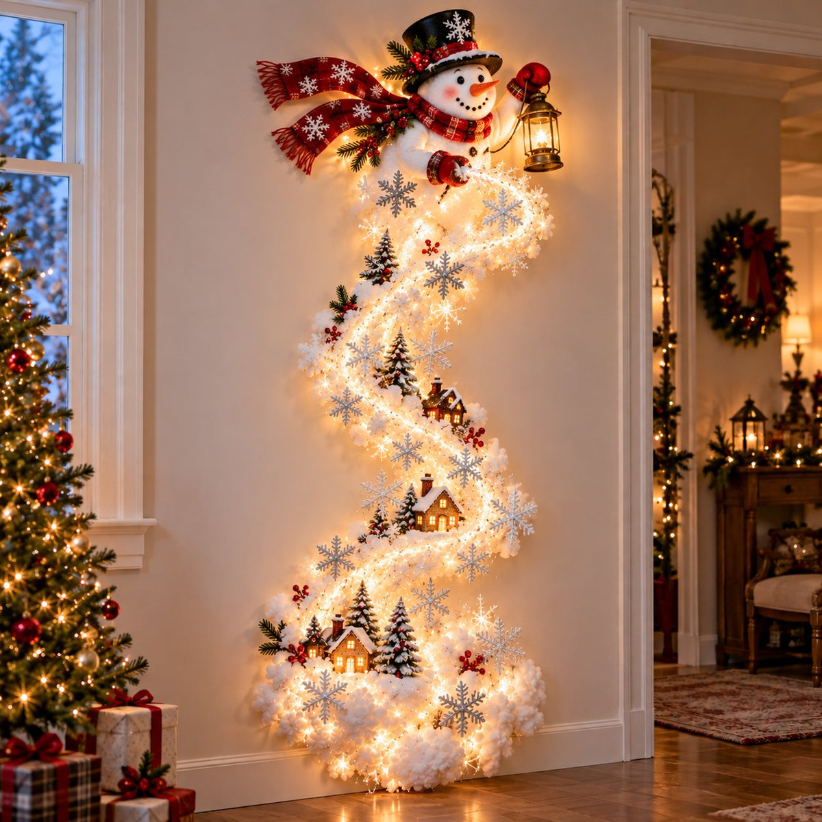 ✨ Christmas Magic Trail Wall Light - A Little Christmas Magic, Right on Your Wall