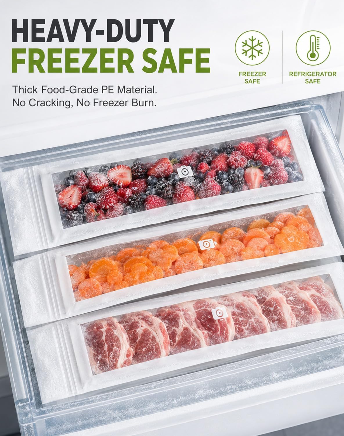 🎉Reusable Long Food Storage Bags Set