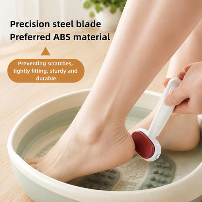 ❤️Dual-Sided Foot Callus Remover – Replaceable Blade Dead Skin Scraper