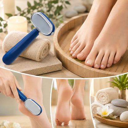 ❤️Dual-Sided Foot Callus Remover – Replaceable Blade Dead Skin Scraper