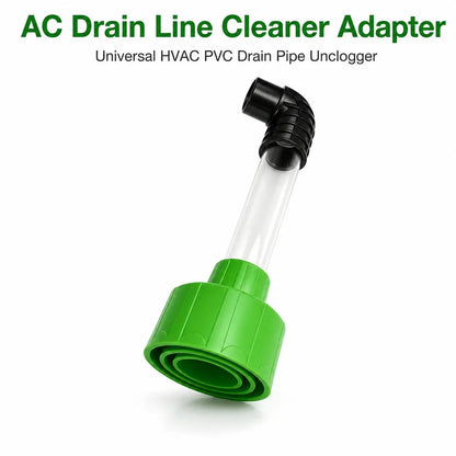 ❤️Universal AC Drain Line Cleaner Adapter – Wet/Dry Vac Attachment