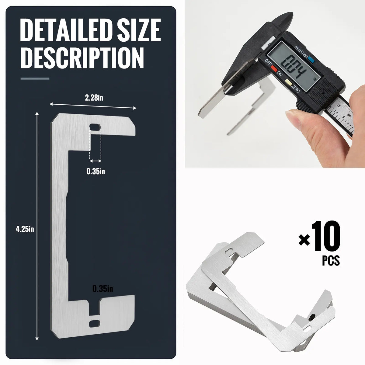 ❤️Flush-Fit Metal Wall Plate Spacers for Outlet Repair