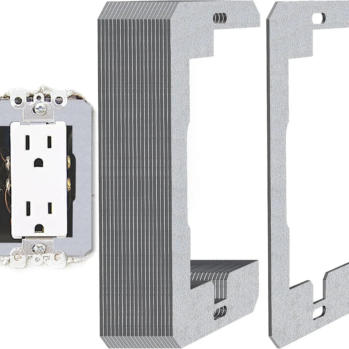 ❤️Flush-Fit Metal Wall Plate Spacers for Outlet Repair