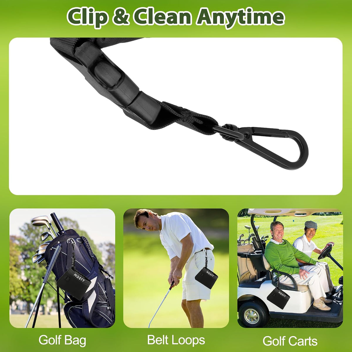 🎉Golf Club & Ball Cleaner Bag