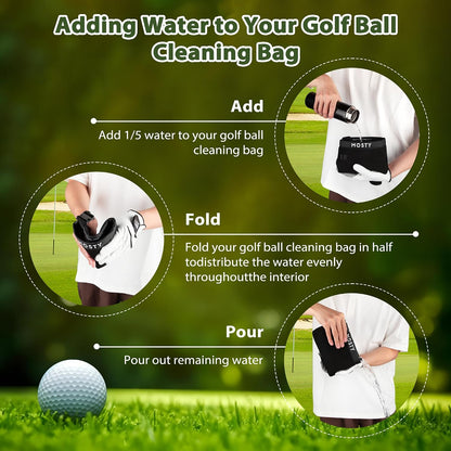🎉Golf Club & Ball Cleaner Bag