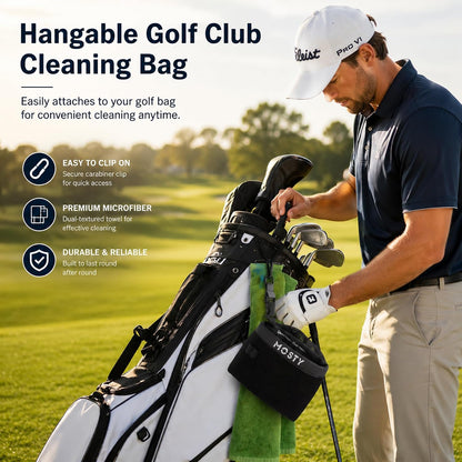 🎉Golf Club & Ball Cleaner Bag