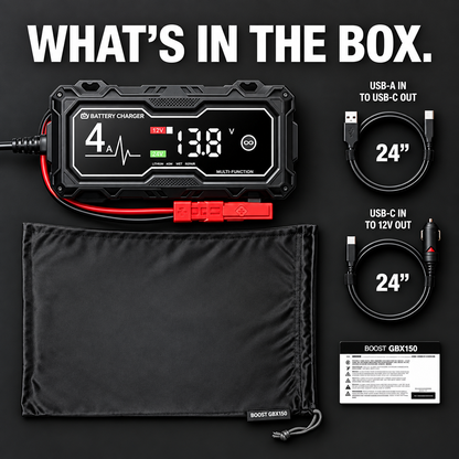 ❤️GBX155 4250A Jump Starter – Powerful Emergency Car Battery Booster