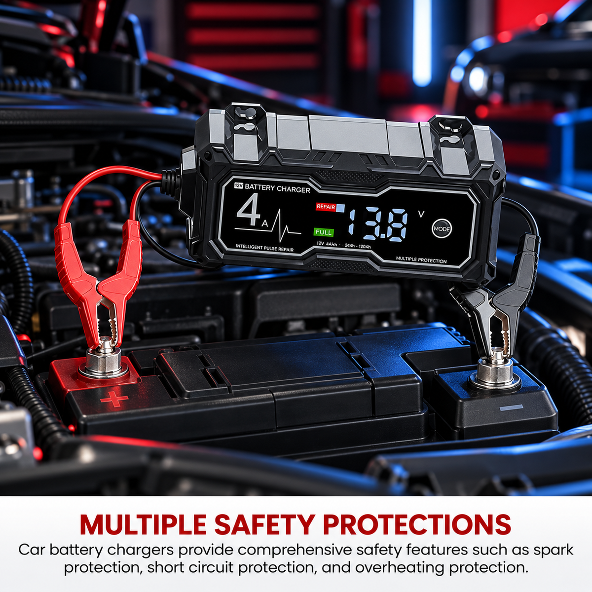 ❤️GBX155 4250A Jump Starter – Powerful Emergency Car Battery Booster