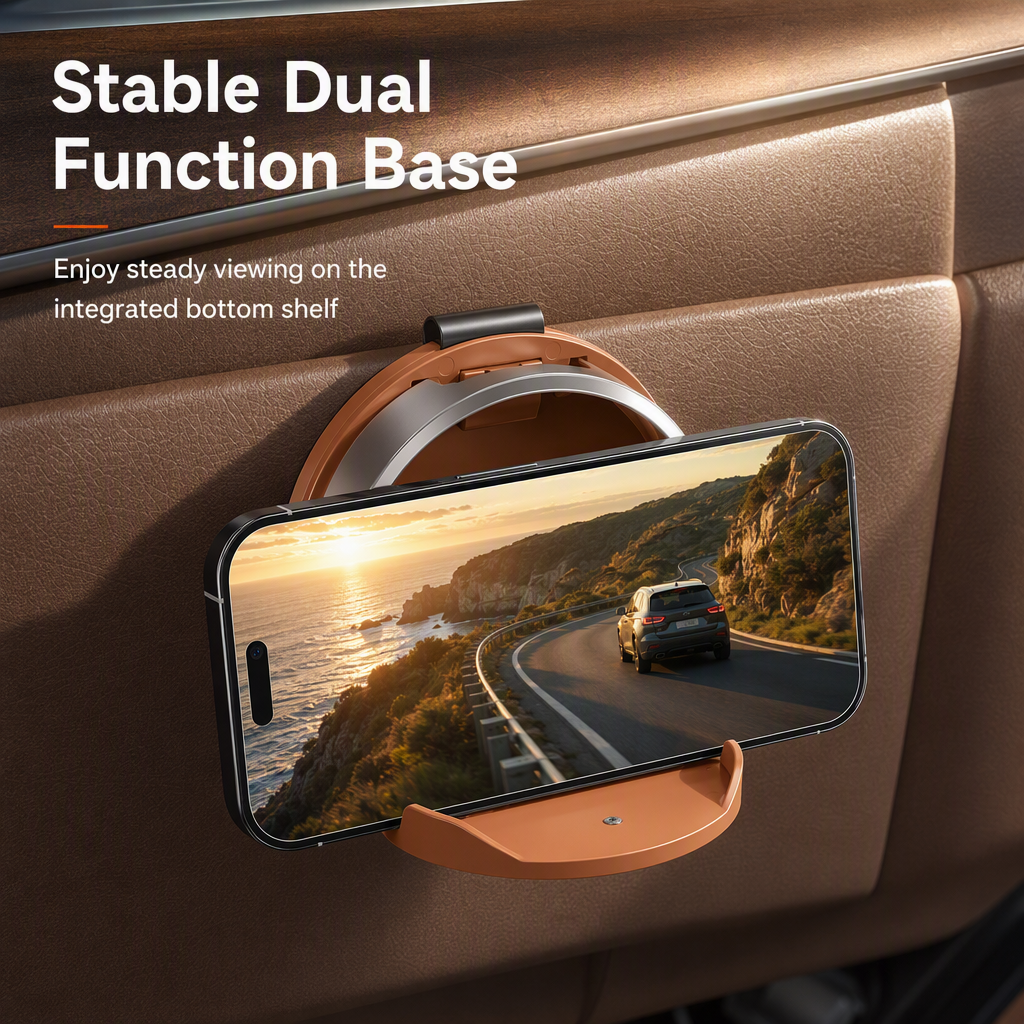 ❤️Space-Saving Foldable Car Cup Holder with Hook