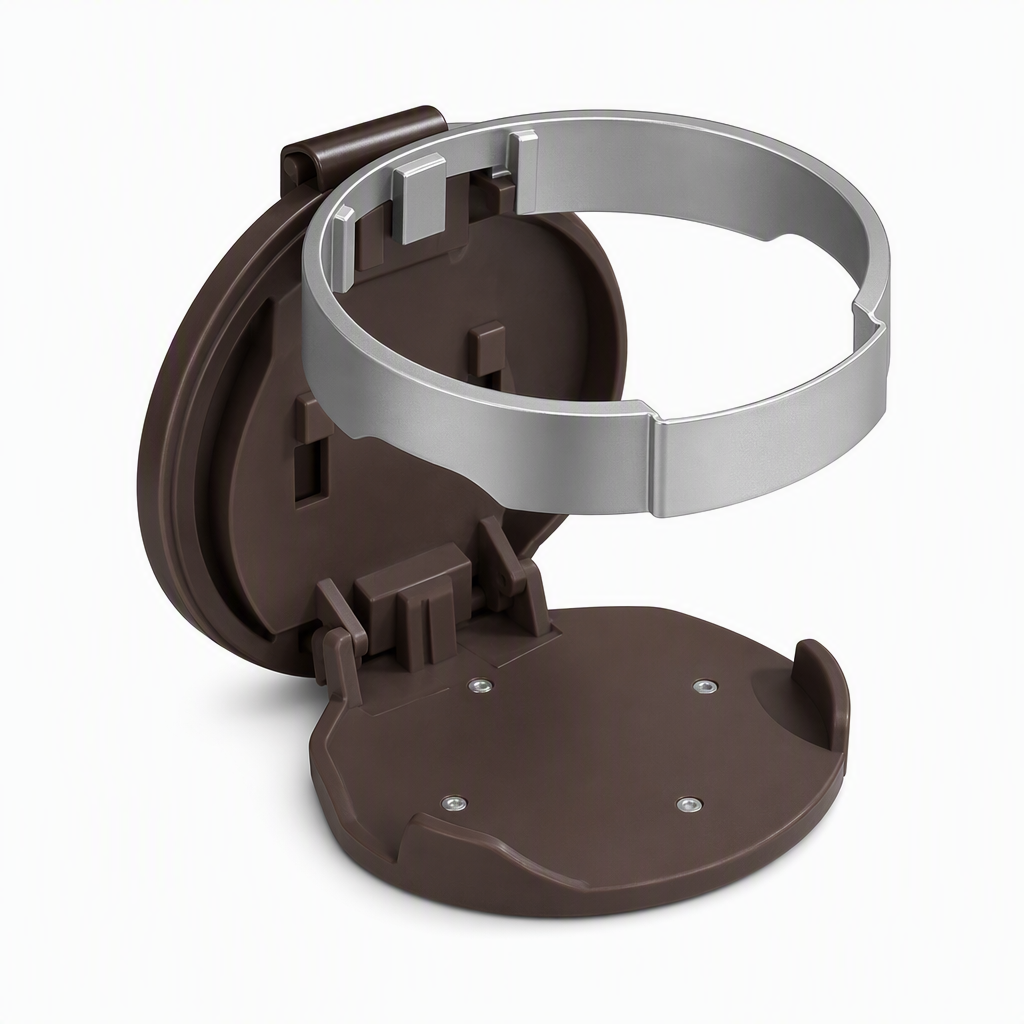 ❤️Space-Saving Foldable Car Cup Holder with Hook