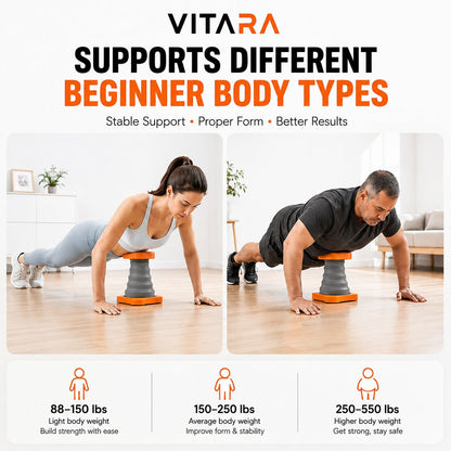 ❤️Spring-Assisted Push-Up Trainer – Easier Reps, Better Form
