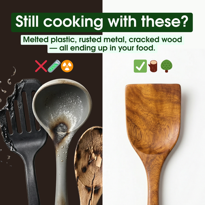 ❤️Acacia Wood Cooking Utensil Set