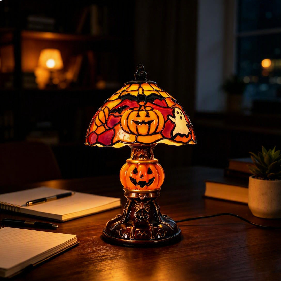 ❤️Halloween Ghost Bat Pumpkin Table Lamp