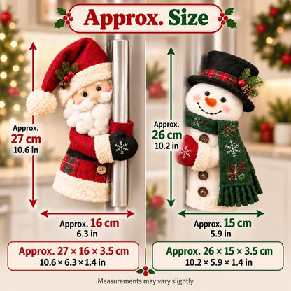 ❤️Santa & Snowman Christmas Handle Covers