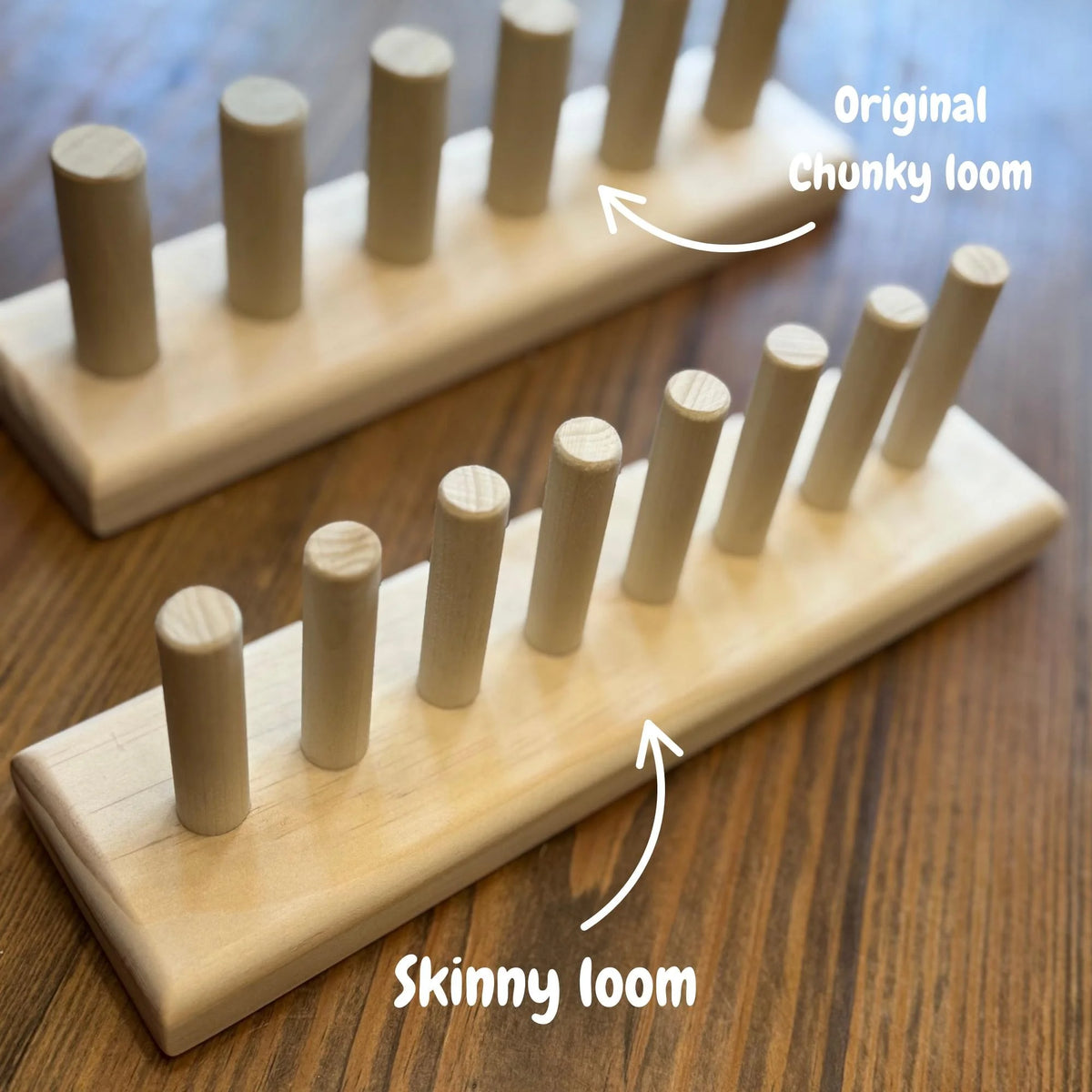 ❤️Portable Wooden Loom for Chunky Yarn