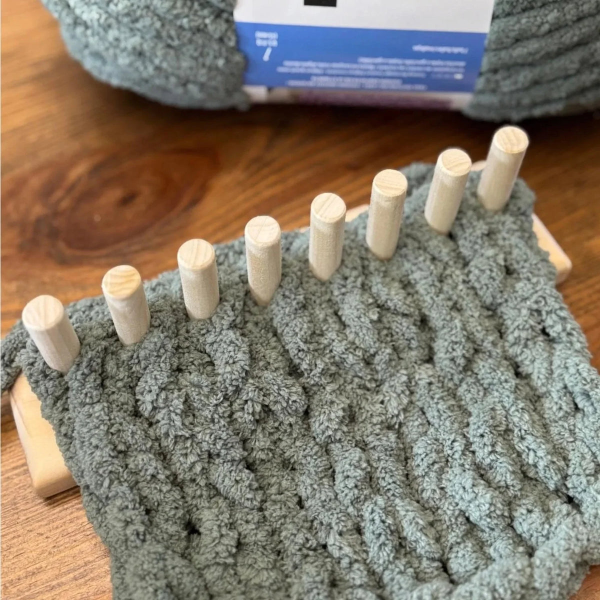 ❤️Portable Wooden Loom for Chunky Yarn