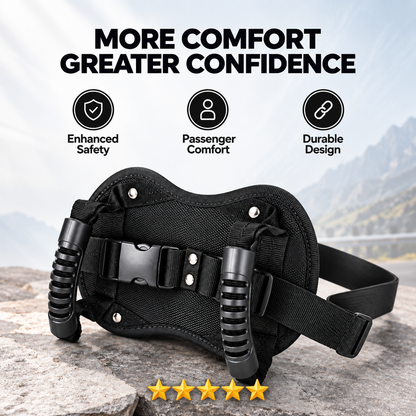 ❤️Motorcycle Passenger Grip Belt – Comfortable & Secure Hold