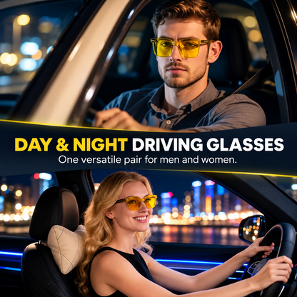 ❤️Light-Adaptive Day & Night Driving Glasses