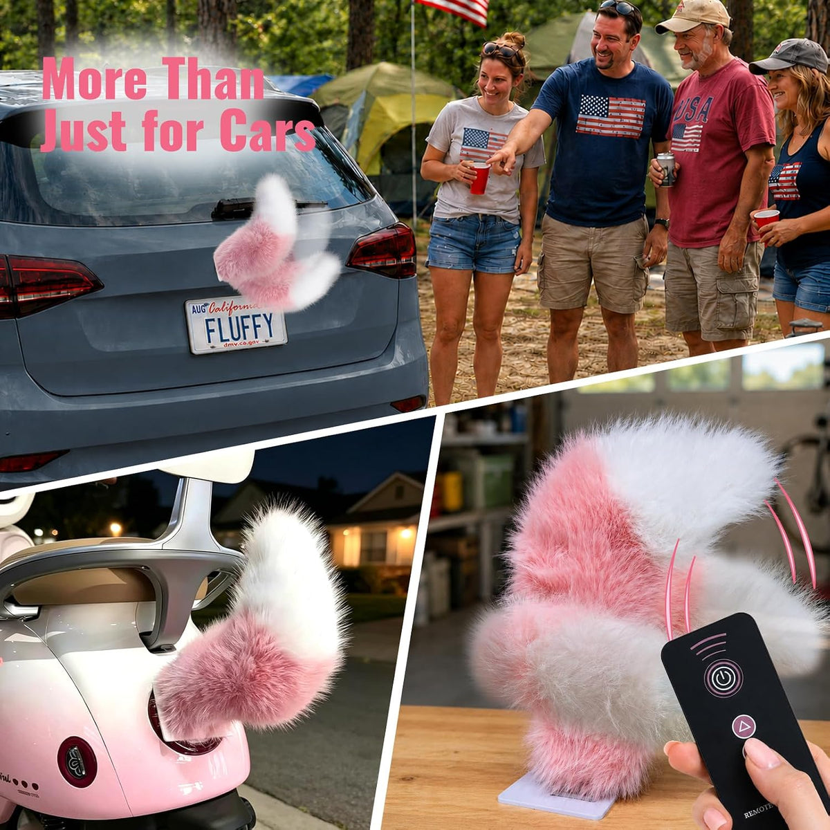 ❤️Remote Control Wagging Tail for Cars & Trucks