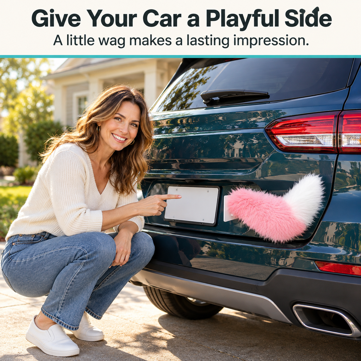 ❤️Remote Control Wagging Tail for Cars & Trucks