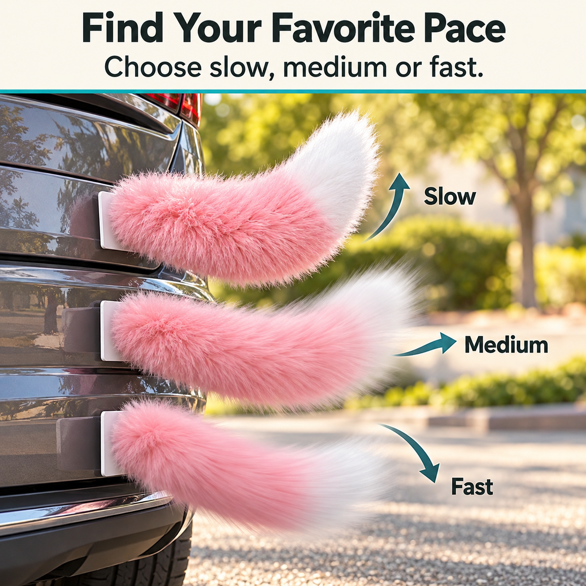 ❤️Remote Control Wagging Tail for Cars & Trucks