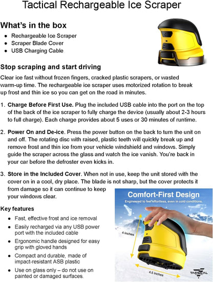 🎉Electric Ice Scraper for Car Windshield