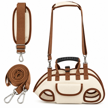 ❤️Hands-Free Cat Carrier Bag with Adjustable Straps