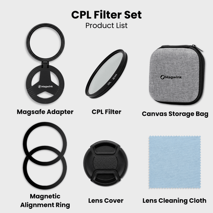 ❤️ MagSafe Camera Filter Kit – Pro Photo & Video Effects