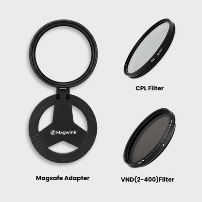 ❤️ MagSafe Camera Filter Kit – Pro Photo & Video Effects